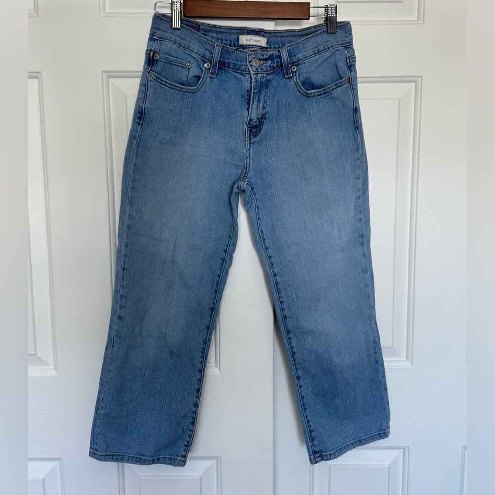 Levi's Women’s 515 Bootcut‎ Jeans Size 6 Light Wash